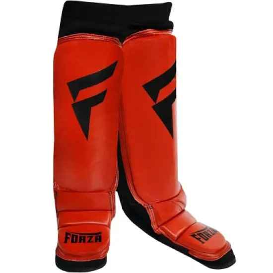 Forza Sports Leather Instep Shin Guards image {1}