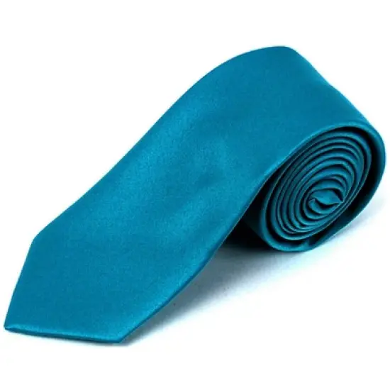 Men's Solid Color 2.75 Inch Wide And 57 Inch Long Slim Neckties image {45}