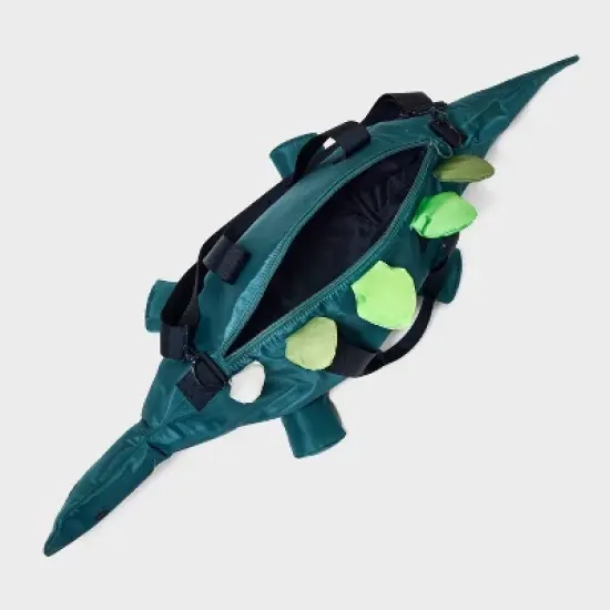 Boys' Dinosaur Duffel Bag - Cat & Jack&trade; Green: Lightweight Carry On Luggage image {2}