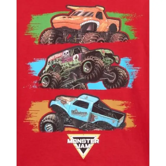 Monster Jam 2 Pack Graphic T-Shirts Little Kid to Big Kid image {4}