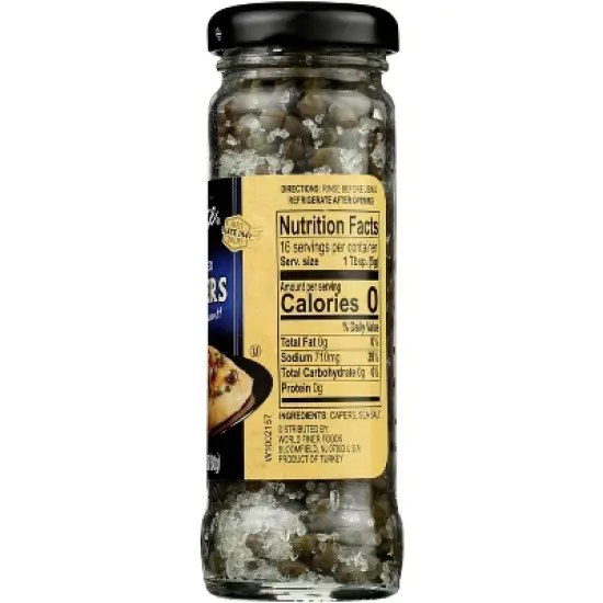 Reese Salted Capers  - Case of 12/2.82 oz image {4}