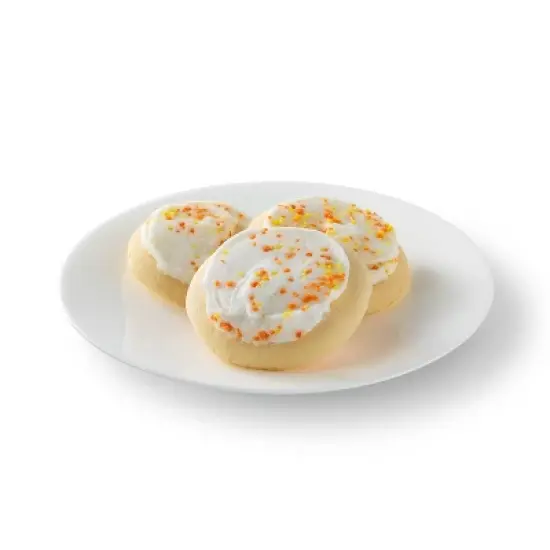 Halloween Candy Corn Frosted Sugar Cookies - 13.5oz/10ct - Favorite Day&trade; image {2}