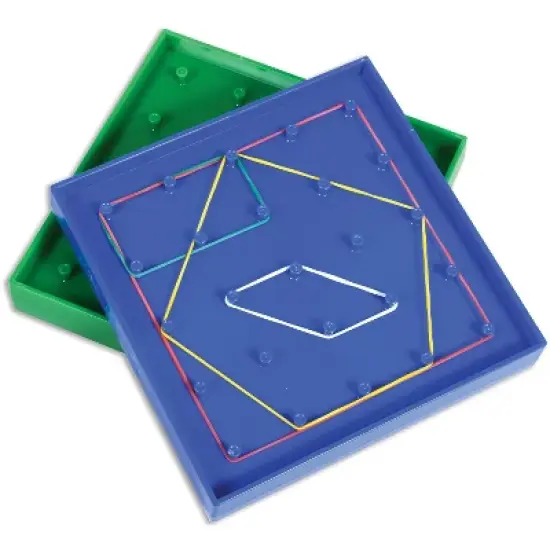 Edx Education Double-Sided Geoboard Set image {1}