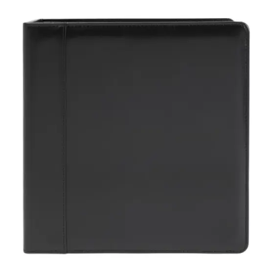 Juvale 4-Inch Theater Binder with 30 Sleeves, 3-Ring Organizer with Clear Sheet Protectors for Gifts, Show-Bills Holder image {4}