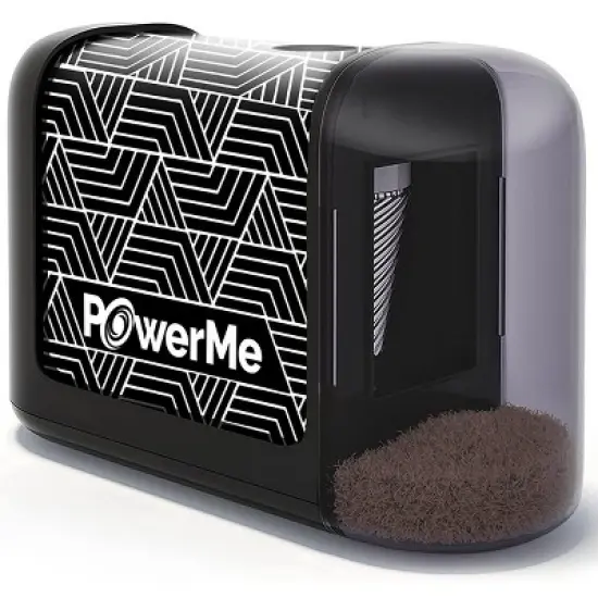 PowerMe Electric Pencil Sharpener - Battery Powered For Colored Pencils, Ideal For No. 2 image {7}
