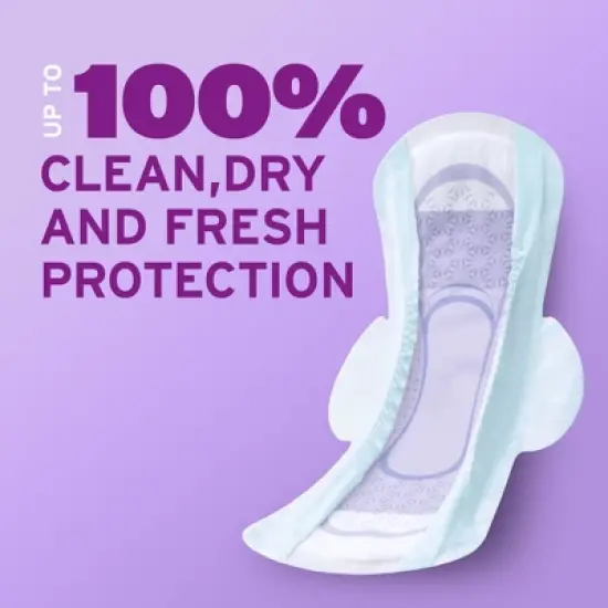 Poise Ultra Thin Pads with Wings - Moderate Absorbency image {5}