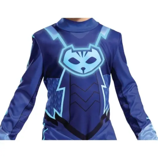 Toddler PJ Masks Catboy Classic Halloween Costume Jumpsuit with Headpiece 4-6 image {4}