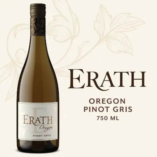 Erath Pinot Gris White Wine - 750ml Bottle image {1}