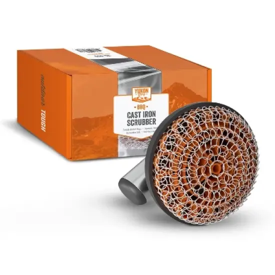 Yukon Glory Cast Iron Scrubber for Grills and Griddles Stainless Steel image {6}