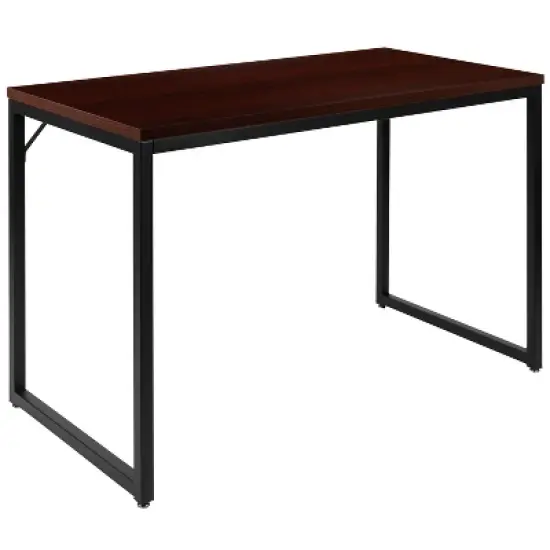 Flash Furniture Tiverton Industrial Modern Desk - Commercial Grade Office Computer Desk and Home Office Desk - 47" Long image {13}