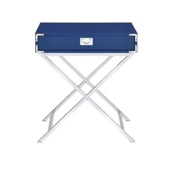 Evie Night Stand Glossy Blue image {4}