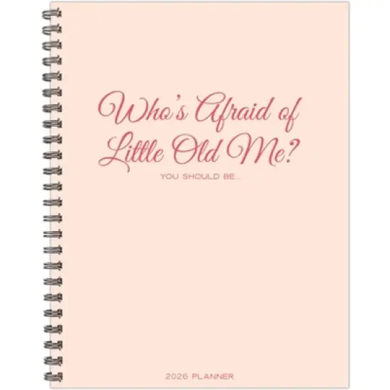 Willow Creek Press 8.5"x11" 2026 Who's Afraid of Little Old Me? Softcover Weekly Planner image {6}