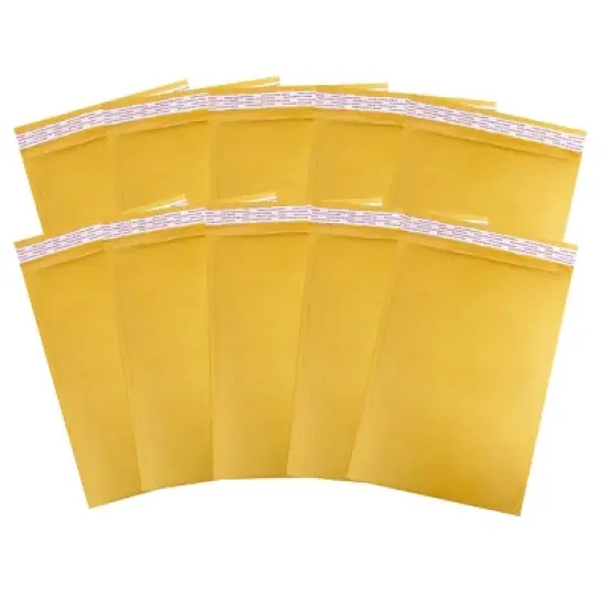 UOFFICE Pack of 50 Kraft Bubble Mailers 8.5" x 14.5" - #3 Self-Seal Padded Envelopes image {8}