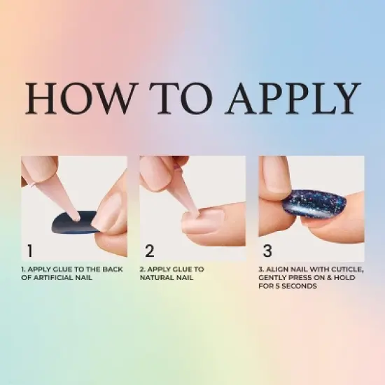 KISS Products Voguish Fantasy Fake Nails - Golden Warmth - 31ct image {3}