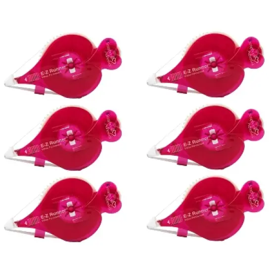 Scrapbook Adhesives: E-Z Runner: Double-Sided Permanent Adhesive Refill Cartridges, 6 Pack image {8}