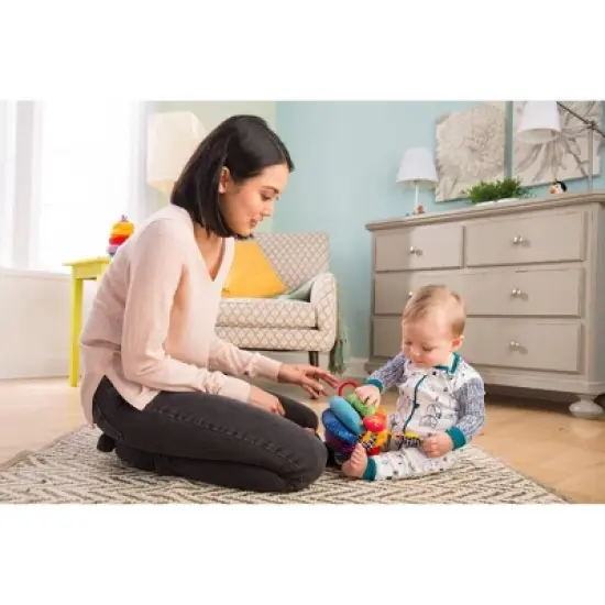 Lamaze Grab & Hide Ball Baby Toy image {1}