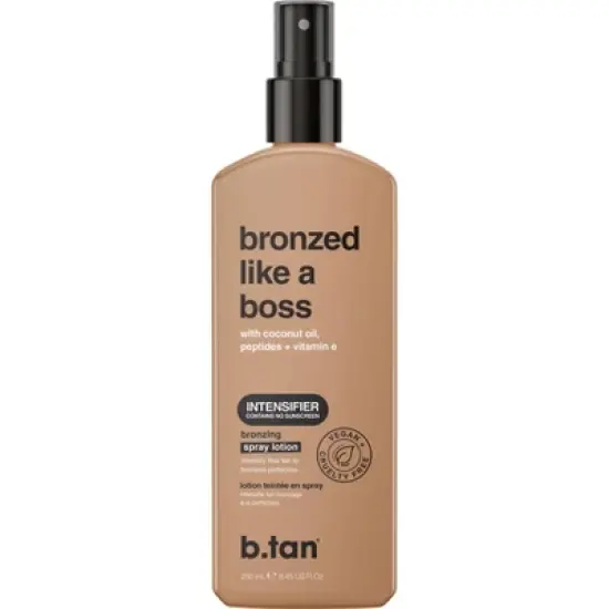 b.tan Bronzed Like A Boss Bronzing Spray Lotion - 8.45 fl oz image {1}