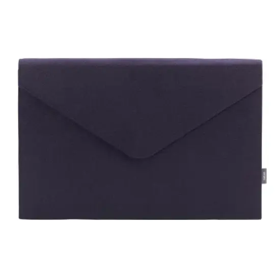 Smead Soft Touch Cloth Expanding File, 2" Expansion, Magnetic Closure, Tabloid Size, Dark Blue (70925) image {7}