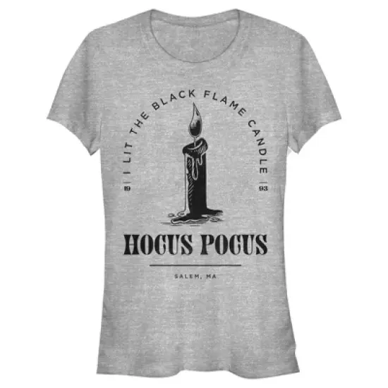 Junior's Disney Hocus Pocus I Lit Flame Candle T-Shirt image {2}