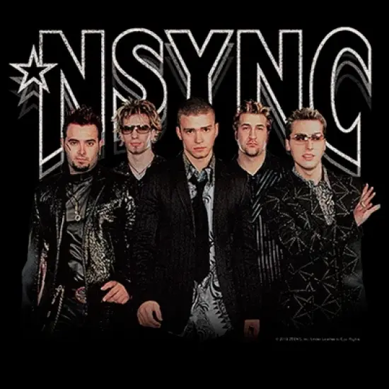 Junior's NSYNC Rocker Band Pose T-Shirt image {1}