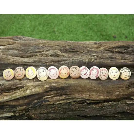 Yellow Door Tactile Emotion Stones For Children To Learn About Feelings image {2}