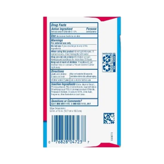 Wet Ones Antibacterial Hand Wipes Singles - Fresh Scent - 24ct image {8}