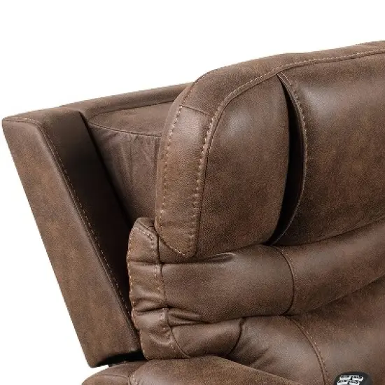 HOMES: Inside + Out Leafstorm Powered Lift Chair Recliner with Adjustable Headrest Walnut image {11}