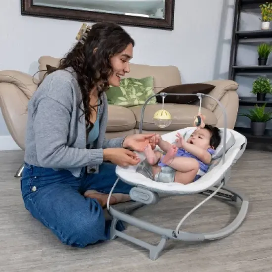 Smart Steps by Baby Trend My First Rocker Baby Bouncer - Diamond image {11}