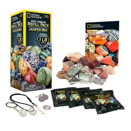 National Geographic Rock Tumbler Refill Kit image {1}