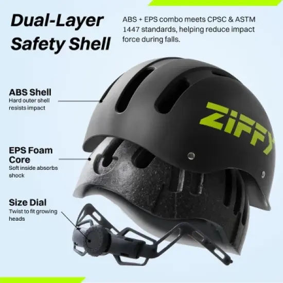 Adjustable Bike Helmet for Kids Toddlers - Lightweight, Safety Certified Scooter Helmet with Washable Inner Lining for Boys & Girls Outdoor Riding image {2}