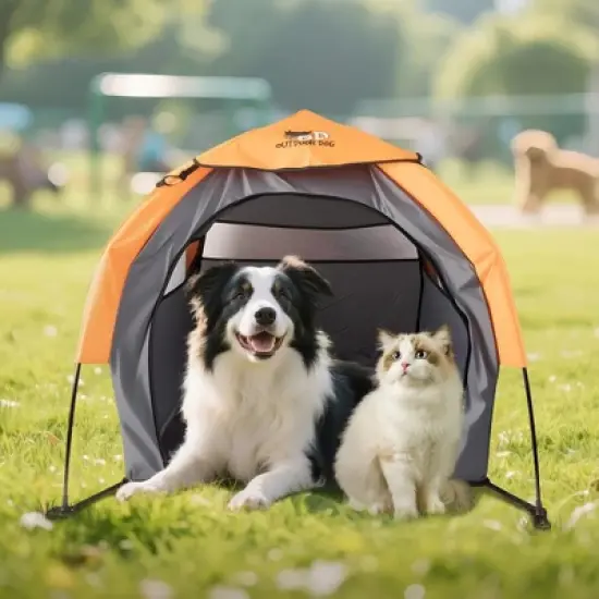 Allforpaws Outdoor Dog Pop Up Tent image {10}
