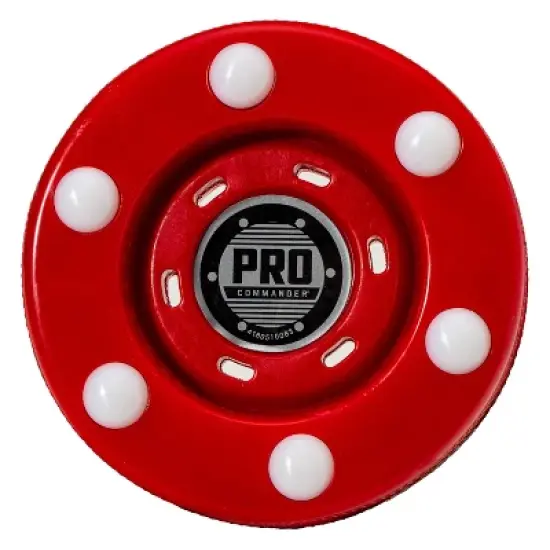 Franklin Sports Pro Commander Roller Pucks 6pk - Red image {1}