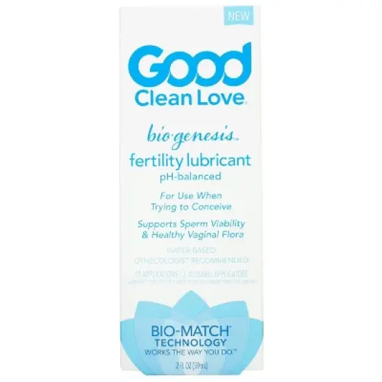 Good Clean Love BioGenesis Fertility Lube -  2oz image {5}