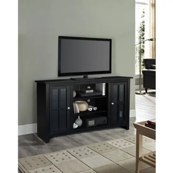TV Stand for TVs up to 52" with 2 Doors - International Concepts image {1}