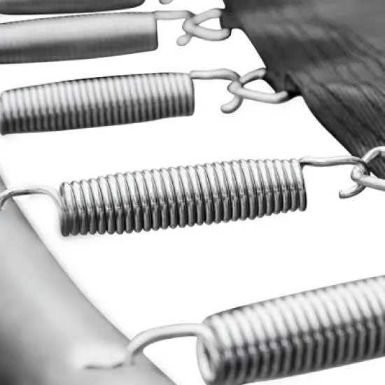 HFYee 12/14/16FT Safety-Enclosed Trampoline with Basketball Hoop Backyard Jump Arena with Ladder  for Ages 8+ image {7}