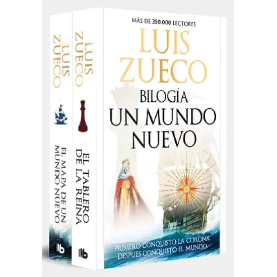 Pack Bilog&iacute;a Un Mundo Nuevo (Contiene: El Tablero de la Reina; El Mapa de Un Mundo Nuevo) / A New World Boxed Set: The Queen's Board, Map of a New image {1}
