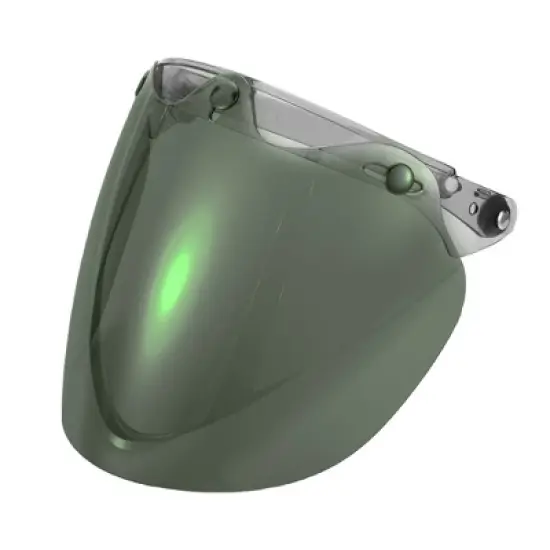 Unique Bargains Universal Motorcycle Anti-UV Helmet Wind Shield Replacement 1 Pcs image {7}