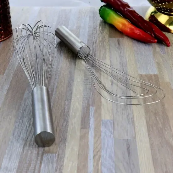 Gibson Stainless Steel 2 Piece Whisk Set image {6}