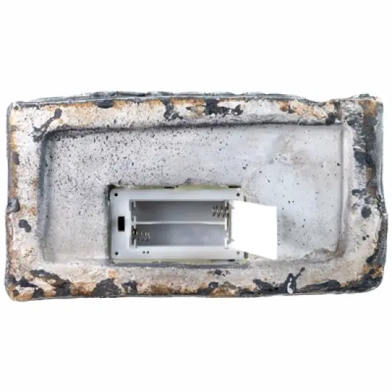 Northlight Lighted Flickering Beware Gravestone Halloween Decoration - 13.5" - LED Orange Light image {10}