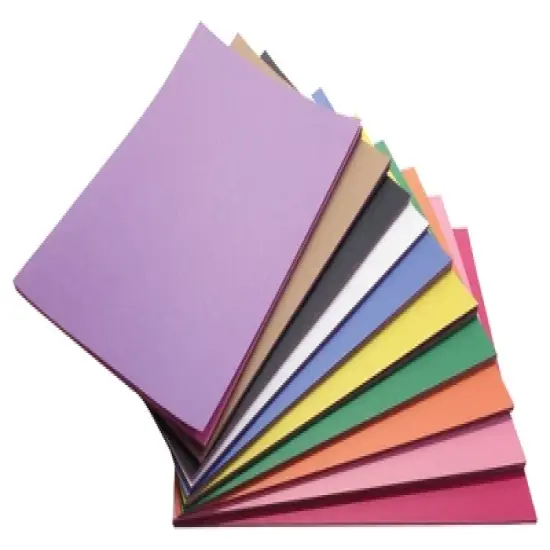 Childcraft Construction Paper, 9 x 12 Inches, Assorted Colors, 500 Sheets image {1}