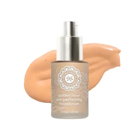 Honeybee Gardens Golden Hour Liquid Foundation, 1.16 fl. oz. image {8}