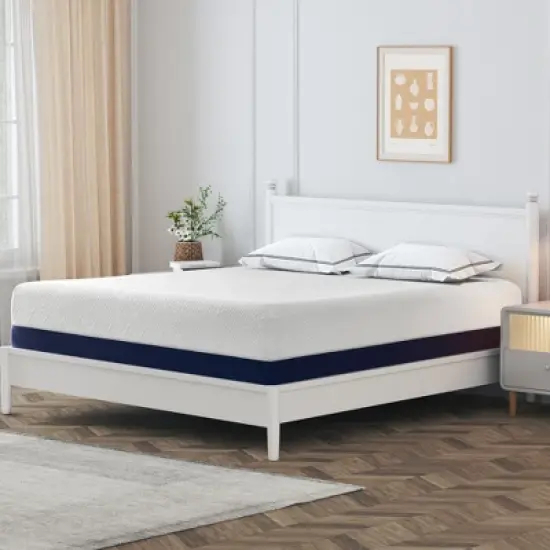 Wuleitex 14" Memory Foam Mattress, Medium Firmness, Safe and Comfortable, Peaceful Every Night image {5}