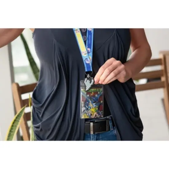 Crowded Coop Midway Arcade Games Lanyard w/ ID Holder & Charm - Gauntlet image {5}