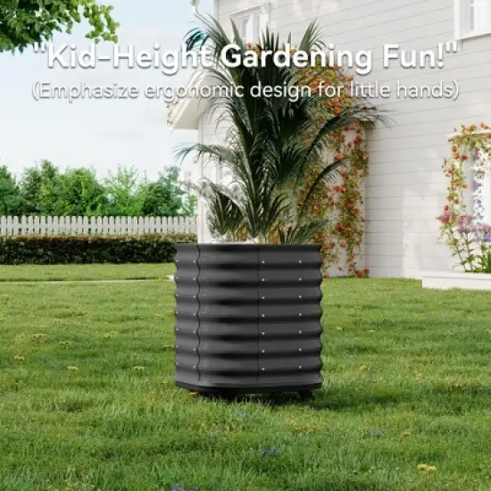 Heavy Duty Galvanized Steel Garden Bed image {3}