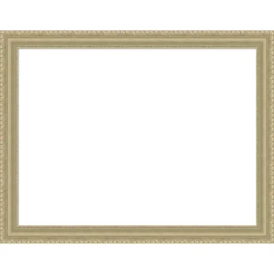 Amanti Art Champagne Teardrop Framed Dry Erase Magnetic Board image {11}