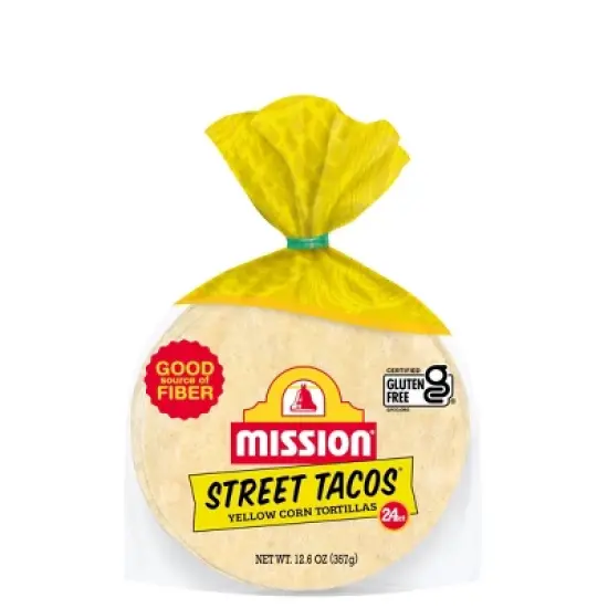 Mission Street Taco Size Yellow Corn Tortillas - 12.6oz/24ct image {6}