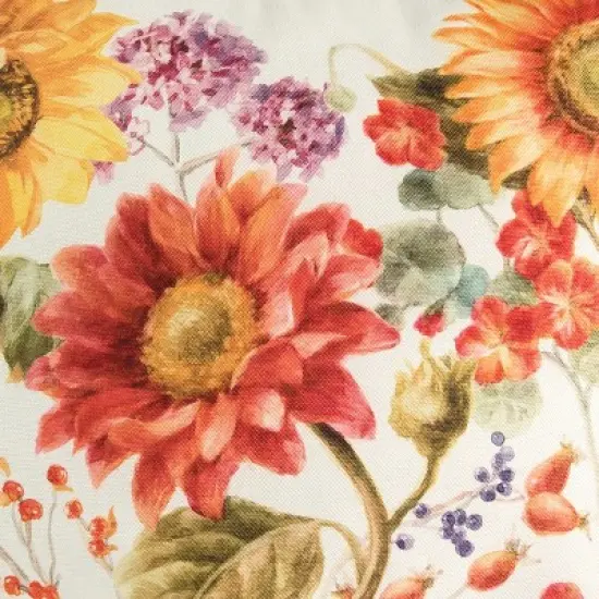C&F Home 18" x 18" Sunflower Patch Indoor/Outdoor Fall Throw Pillow image {2}