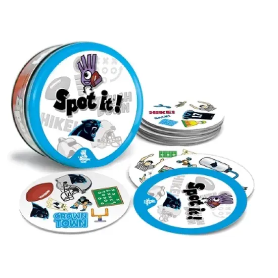 MasterPieces Officially Licensed NFL Carolina Panthers Spot It Game for Kids and Adults image {2}