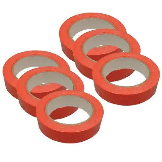 Martin Sports Floor Marking Tape, Orange, 6 Rolls image {3}