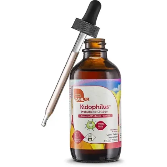 Zahler Kidophilus Liquid, Liquid Probiotics for Kids, Children's Probiotics Drops, 4oz image {3}